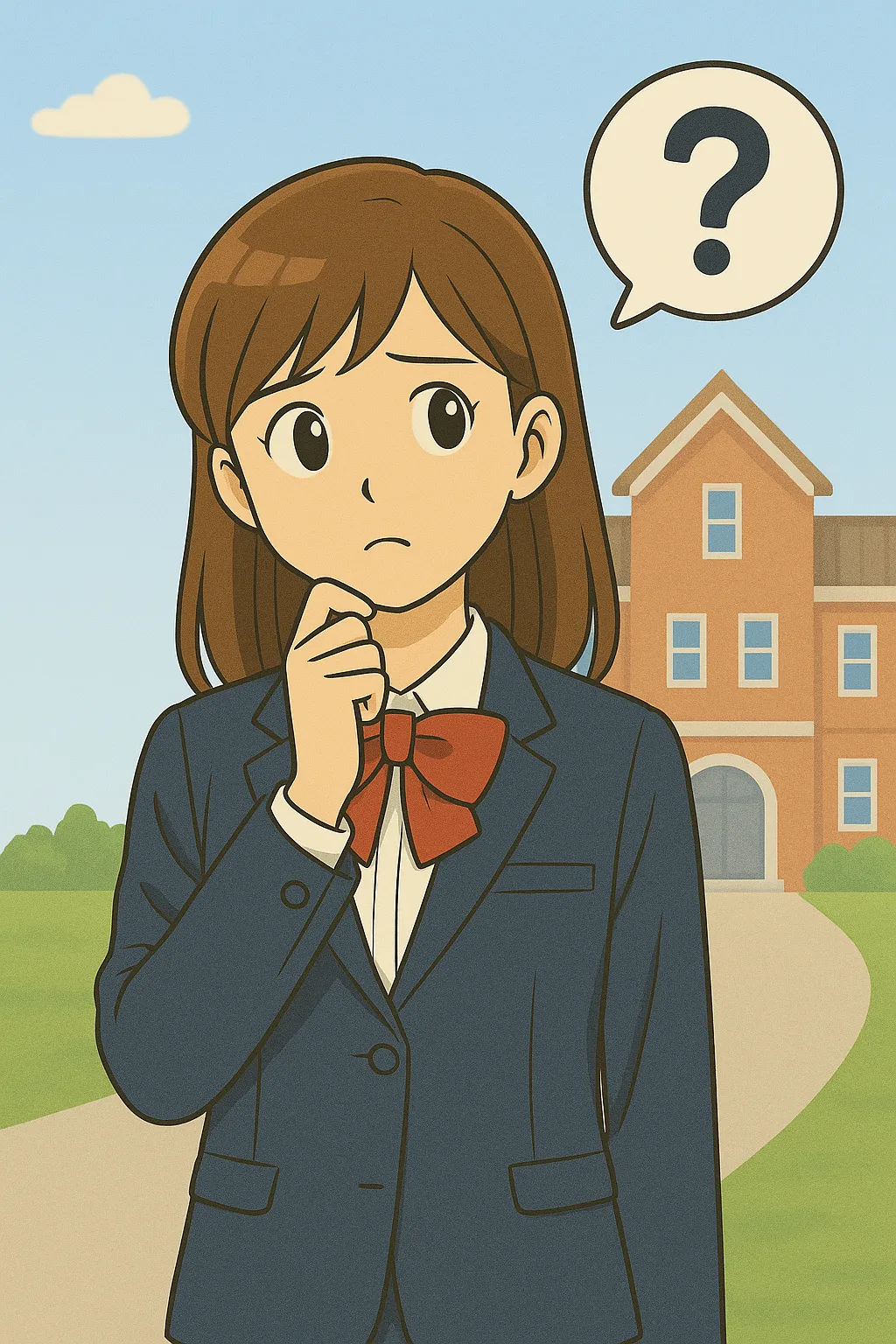 通信制高校の学び方イメージ（自宅学習・登校・オンラインの組み合わせ）