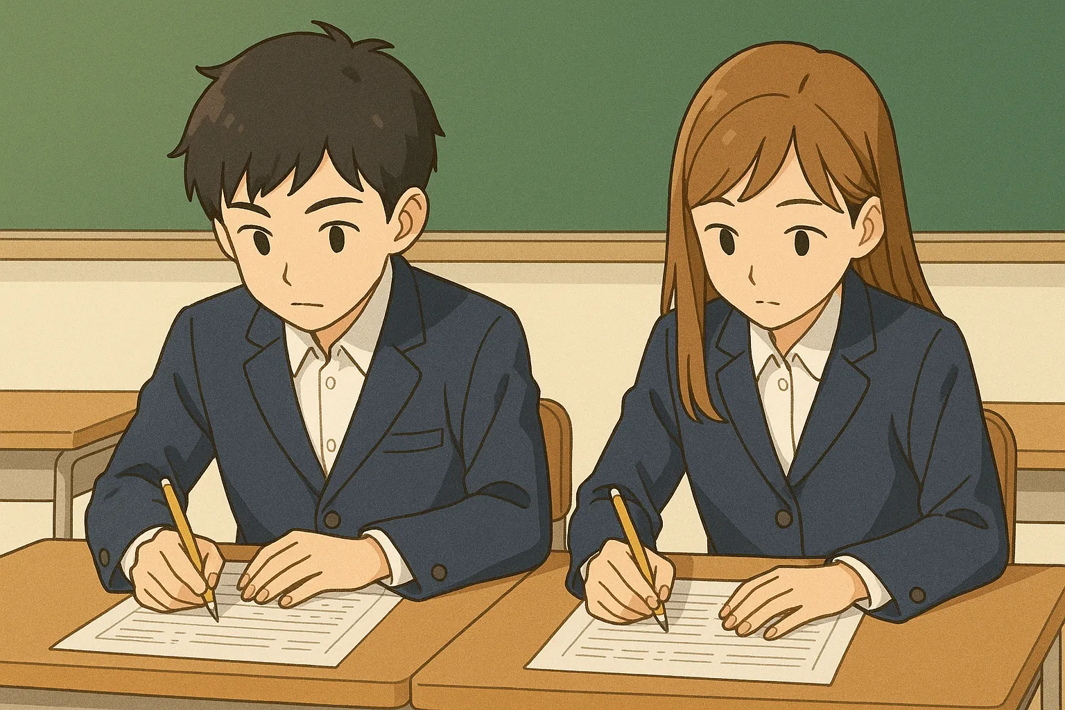 単位認定試験のイメージ（答案作成）